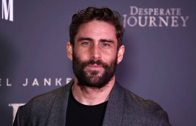 Desperate Journey London Premiere at the Odeon Luxe in Leicester Square, London, England. Fernando Guallar at the Desperate Journey London Premiere at the Odeon Luxe in Leicester Square, London, England. London Odeon Luxe, Leicester Square UK Copyright: xFredxDuvalx