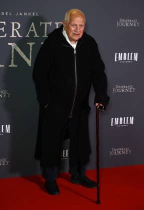 Desperate Journey London Premiere at the Odeon Luxe in Leicester Square, London, England. Steven Berkoff at the Desperate Journey London Premiere at the Odeon Luxe in Leicester Square, London, England. London Odeon Luxe, Leicester Square UK Copyright: xFredxDuvalx