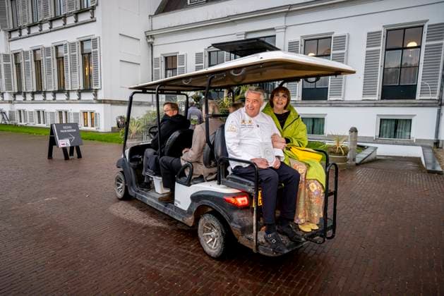 18-11-2025 Baarn Princess Margarita with Robert van Beckhoven, Maya Meijer and Nicole Uniquole attended the opening of the exhibition Taste of Soestdijk (Smaak van Soestdijk ), A Journey Through the Royal Kitchen, about the Royal kitchen at palace Soestdijk in Baarn. Â  Copyright: xPPEx