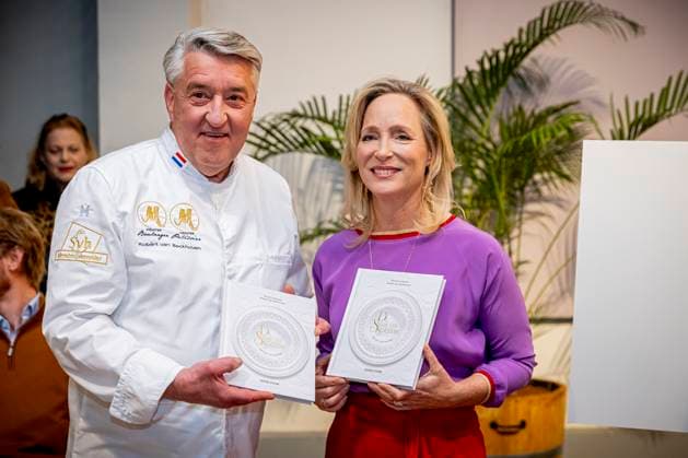 18-11-2025 Baarn Princess Margarita with Robert van Beckhoven attended the opening of the exhibition Taste of Soestdijk (Smaak van Soestdijk ), A Journey Through the Royal Kitchen, about the Royal kitchen at palace Soestdijk in Baarn. Â  Copyright: xPPEx