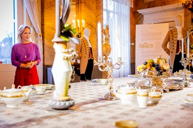 18-11-2025 Baarn Princess Margarita attended the opening of the exhibition Taste of Soestdijk (Smaak van Soestdijk ), A Journey Through the Royal Kitchen, about the Royal kitchen at palace Soestdijk in Baarn. Â  Copyright: xPPEx