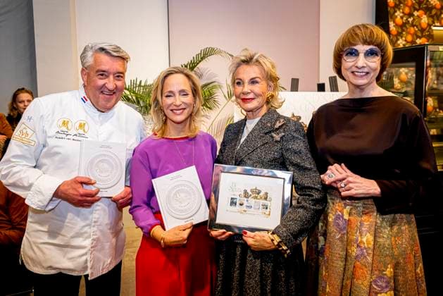 18-11-2025 Baarn Princess Margarita with Robert van Beckhoven, Maya Meijer and Nicole Uniquole attended the opening of the exhibition Taste of Soestdijk (Smaak van Soestdijk ), A Journey Through the Royal Kitchen, about the Royal kitchen at palace Soestdijk in Baarn. Â  Copyright: xPPEx