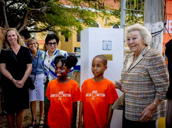 18-11-2025 Antillen Princess Beatrix, patron of the Dutch Caribbean Nature Alliance (DCNA), visited Washington Slagbaai National Park and the Jantje Beton playground and Tera Barra on the 1st day of the 2 day visit to Bonaire. Â  Copyright: xPPEx