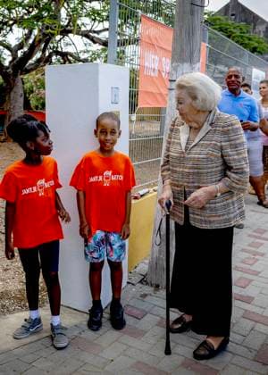 18-11-2025 Antillen Princess Beatrix, patron of the Dutch Caribbean Nature Alliance (DCNA), visited Washington Slagbaai National Park and the Jantje Beton playground and Tera Barra on the 1st day of the 2 day visit to Bonaire. Â  Copyright: xPPEx