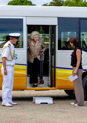 18-11-2025 Antillen Princess Beatrix, patron of the Dutch Caribbean Nature Alliance (DCNA), visited Washington Slagbaai National Park and the Jantje Beton playground and Tera Barra on the 1st day of the 2 day visit to Bonaire. Â  Copyright: xPPEx