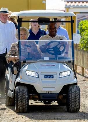 18-11-2025 Antillen Princess Beatrix, patron of the Dutch Caribbean Nature Alliance (DCNA), visited Washington Slagbaai National Park and the Jantje Beton playground and Tera Barra on the 1st day of the 2 day visit to Bonaire. Â  Copyright: xPPEx