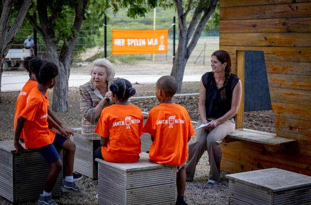 18-11-2025 Antillen Princess Beatrix, patron of the Dutch Caribbean Nature Alliance (DCNA), visited Washington Slagbaai National Park and the Jantje Beton playground and Tera Barra on the 1st day of the 2 day visit to Bonaire. Â  Copyright: xPPEx