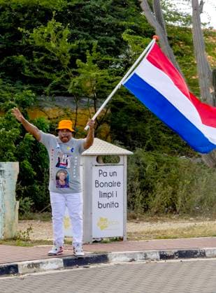 18-11-2025 Antillen Princess Beatrix, patron of the Dutch Caribbean Nature Alliance (DCNA), visited Washington Slagbaai National Park and the Jantje Beton playground and Tera Barra on the 1st day of the 2 day visit to Bonaire. Â  Copyright: xPPEx