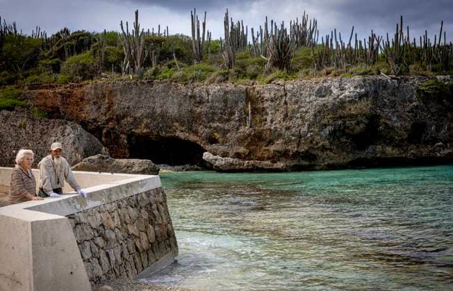 18-11-2025 Antillen Princess Beatrix, patron of the Dutch Caribbean Nature Alliance (DCNA), visited Washington Slagbaai National Park and the Jantje Beton playground and Tera Barra on the 1st day of the 2 day visit to Bonaire. Â  Copyright: xPPEx