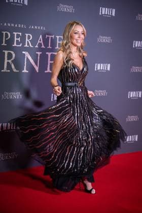 Desperate Journey London Premiere in London - 18 Nov 2025 Juliet Mayhew attends the London Premiere of Desperate Journey at Odeon Luxe Leicester Square. London United Kingdom Copyright: xLoredanaxSangiulianox xSOPAxImagesx LSangiuliano-2-86