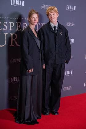 Desperate Journey London Premiere in London - 18 Nov 2025 Lucas Lynggaard Tønnesen attends the London Premiere of Desperate Journey at Odeon Luxe Leicester Square. London United Kingdom Copyright: xLoredanaxSangiulianox xSOPAxImagesx LSangiuliano-2-21