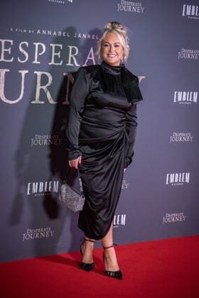 November 18, 2025, London, United Kingdom: Lottie Tomlinson attends the London Premiere of Desperate Journey at Odeon Luxe Leicester Square. London United Kingdom - ZUMAs197 20251118_aaa_s197_239 Copyright: xLoredanaxSangiulianox