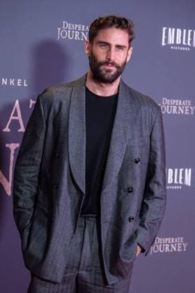 November 18, 2025, London, United Kingdom: Fernando Guallar attends the London Premiere of Desperate Journey at Odeon Luxe Leicester Square. London United Kingdom - ZUMAs197 20251118_aaa_s197_279 Copyright: xLoredanaxSangiulianox