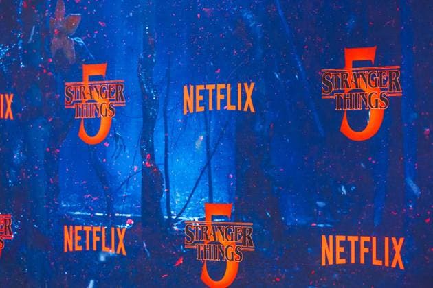 Stranger Things 5 fan event at the Netflix Stranger Things season 5 fan event at Tempelhof Airport Hangar 7 on 18 11 2025 in Berlin Copyright: xEventpressxKochanx