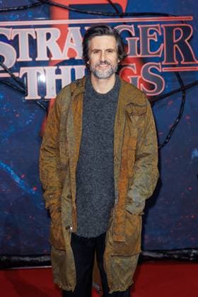 Fan event Stranger Things 5 Tom Beck at the Netflix Stranger Things season 5 fan event at Tempelhof Airport Hangar 7 on 18 11 2025 in Berlin Copyright: xEventpressxKochanx