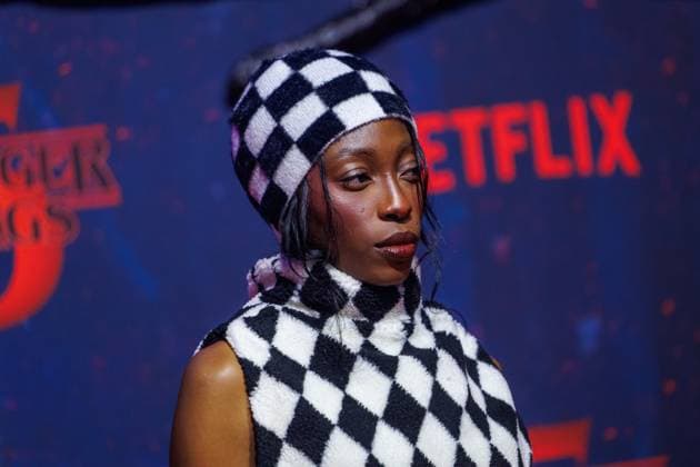 Fan Event Stranger Things 5 Toni Dreher Adenuga at the Netflix Stranger Things Season 5 Fan Event at Tempelhof Airport Hangar 7 on 18 11 2025 in Berlin Copyright: xEventpressxKochanx