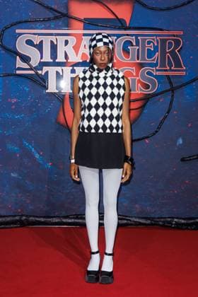 Fan Event Stranger Things 5 Toni Dreher Adenuga at the Netflix Stranger Things Season 5 Fan Event at Tempelhof Airport Hangar 7 on 18 11 2025 in Berlin Copyright: xEventpressxKochanx