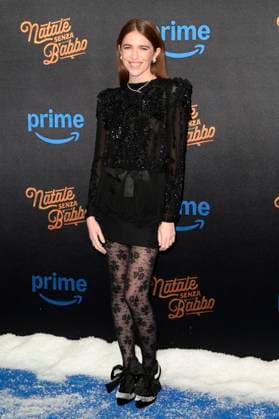 Valentina Romani at the premiere of the Amazon Prime Video film Natale senza Babbo at Cinema Adriano Rome, 18 11 2025 Foto:xA.xM.xTinghinox xFuturexImagex natale_5117