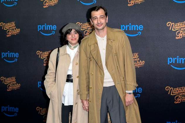 Anna Pennella and Stefano Cipani at the premiere of the Amazon Prime Video film Natale senza Babbo at Cinema Adriano Rome, 18 11 2025 Foto:xA.xM.xTinghinox xFuturexImagex natale_5136