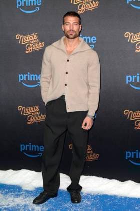 Simone Susinna at the premiere of the Amazon Prime Video film Natale senza Babbo at Cinema Adriano Rome, 18 11 2025 Foto:xA.xM.xTinghinox xFuturexImagex natale_5138