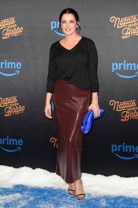 Luisa Ranieri at the premiere of the Amazon Prime Video film Natale senza Babbo at Cinema Adriano Rome, 18 11 2025 Foto:xA.xM.xTinghinox xFuturexImagex natale_5142