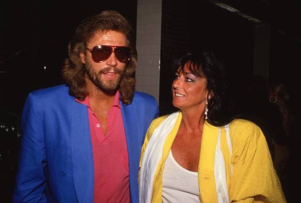 Barry Gibb and wife Linda . Record Date Not Recorded. . Copyright: xRalphxDominguez MediaPunchx