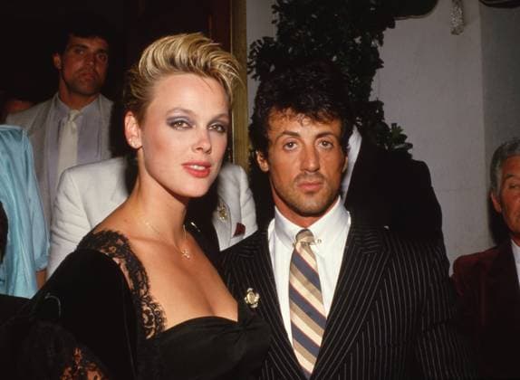 Sylvester Stallone and Brigitte Nielsen . Record Date Not Recorded. Copyright: xRalphxDominguez MediaPunchx