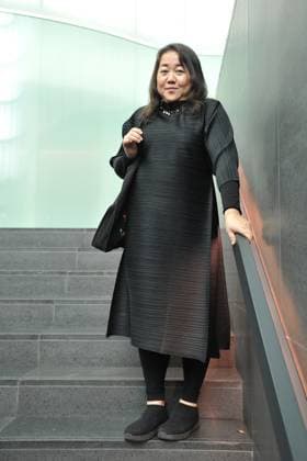photo Mario Romano IPP Milan 19 11 2025 Presentation of the Installation The Moment the Snow Melts by the artist Chiharu Shiota in the photo the artist Chiharu Shiota Italy Photo Press World Copyright Installation The Moment the S