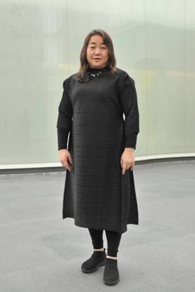 photo Mario Romano IPP Milan 19 11 2025 Presentation of the Installation The Moment the Snow Melts by the artist Chiharu Shiota in the photo the artist Chiharu Shiota Italy Photo Press World Copyright Installation The Moment the S