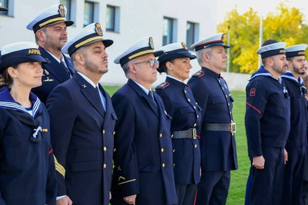 Spanish King Felipe VI and minister Margarita Robles visits the Juan Sebastián de Elcano naval historical archive in Madrid on Wednesday, 19 November 2025. Cordon Press  MarcoxAntonioxRomero