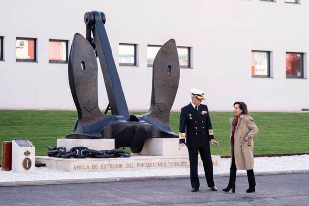 The King visits the Navys historical archive Sede Juan Sebastián de Elcano King Felipe VI, accompanied by the Minister of Defense, Margarita Robles, during a visit to the Navys historical archive Sede Juan Sebastián de Elcano, at the Alfonso X el Sabio barracks, on November 19, 2025, in Madrid Spain The Navys Historical Archive, main reference of the Navys documentary heritage, has two headquarters, one located in the Palace of Viso del Marqués in Ciudad Real and named after Álvaro de Bazán, and the other, newly built in Madrid, with modern and expandable facilities named Juan Sebastián de Elcano 19 NOVEMBER 2025 A Pé Espana  Copyright: xA.xPÃ rezxMecax 7111200