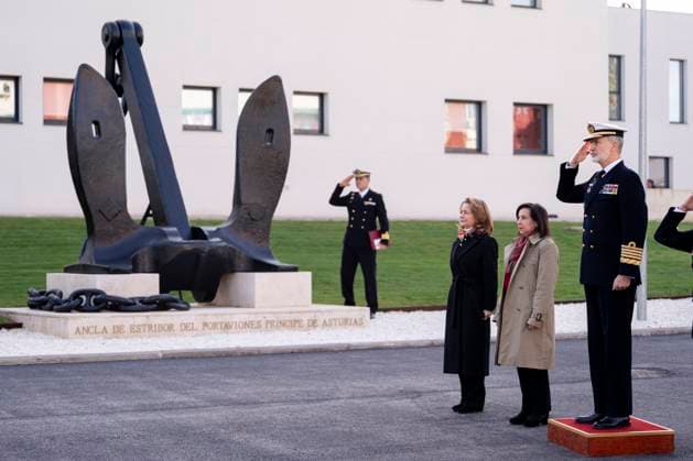 The King visits the Navys historical archive Sede Juan Sebastián de Elcano King Felipe VI, accompanied by the Minister of Defense, Margarita Robles, during a visit to the Navys historical archive Sede Juan Sebastián de Elcano, at the Alfonso X el Sabio barracks, on November 19, 2025, in Madrid Spain The Navys Historical Archive, main reference of the Navys documentary heritage, has two headquarters, one located in the Palace of Viso del Marqués in Ciudad Real and named after Álvaro de Bazán, and the other, newly built in Madrid, with modern and expandable facilities named Juan Sebastián de Elcano 19 NOVEMBER 2025 A Pé Espana  Copyright: xA.xPÃ rezxMecax 7111202