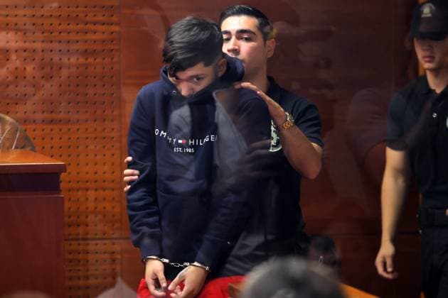Santiago November 19, 2025 Formalization hearing of urban singer Jeremias Tobar Llevul Jere Klein at the Javier Torres Justice Center Aton Chile, Santiago Chile Aton Chile Aton 1104231  Copyright: JAVIERxTORRES ATONxCHILE