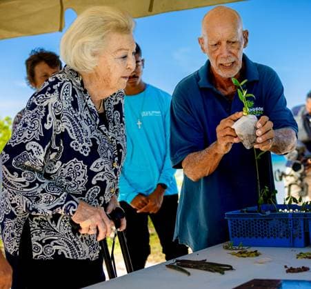 Princess Beatrix visit to the Caribbean island Bonaire. Kingdom of the Netherlands. 19 Nov 2025 Princess Beatrix during the second day of her visit to the Caribbean island of Bonaire. The Princess visited Mangrove Maniacs. Kralendijk Bonaire  Copyright: xDPPA ANx