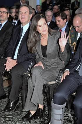 Queen Letizia presides over the event Data that improve lives , organized by the BBVA Microfinance Foundation Queen Letizia during the event Data that improve lives , organized by the BBVA Microfinance Foundation, held at the Palacio del Marqués de Salamanca, on November 19, 2025, in Madrid Spain Queen Letizia during the event Data that improve lives , organized by the BBVA Microfinance Foundation, held at the Palacio del Marqués de Salamanca, on November 19, 2025, in Madrid Spain QUEEN KING BBVA José Madrid Madrid Spain  Copyright: xJosÃ xOlivax 7111481