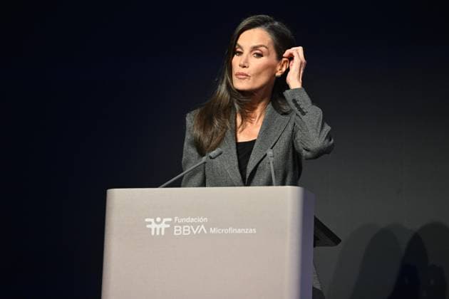 Queen Letizia presides over the event Data that improve lives , organized by the BBVA Microfinance Foundation Queen Letizia during the event Data that improve lives , organized by the BBVA Microfinance Foundation, held at the Palacio del Marqués de Salamanca, on November 19, 2025, in Madrid Spain Queen Letizia during the event Data that improve lives , organized by the BBVA Microfinance Foundation, held at the Palacio del Marqués de Salamanca, on November 19, 2025, in Madrid Spain QUEEN KING BBVA José Madrid Madrid Spain  Copyright: xJosÃ xOlivax 7111484