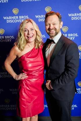 Presentation of upcoming season on TVNorge and Warner Bros Oslo 20251119 Solveig Kloppen and John Brungot during the presentation of the programs for the upcoming season on TVNorge and Warner Bros Discoverys channels and platforms Photo Terje Bendiksby NTB Oslo Norway XA8g5 QYSTE EDITORIAL USE ONLY Ref ENTXA8g5 QYSTE jpg  Copyright: xTerjexBendiksbyx xNTBx