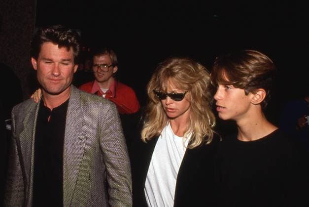 Goldie Hawn And Kurt Russell with Oliver Hudson . Record Date Not Recorded. Copyright: xRalphxDominguez MediaPunchx