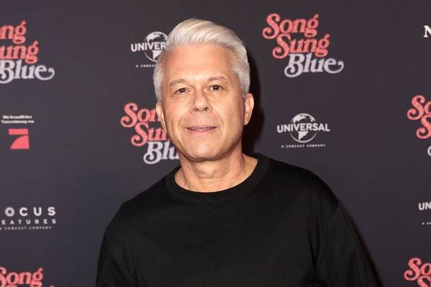 Markus Kavka at the Song Sung Blue movie premiere on 19 11 2025 at the Zoo Palast in Berlin Song Sung Blue movie premiere in Berlin with Hugh Jackman Kate Hudson