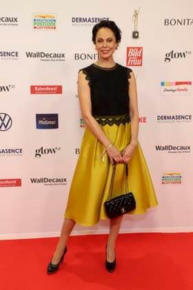 abb Natalia Yegorova, formerly Natalia Klitschko as a guest on the red carpet at the award ceremony of the Golden Image of Women 2025 at the Theater im Hafen on 19 11 2025 in Hamburg Hamburg Germany