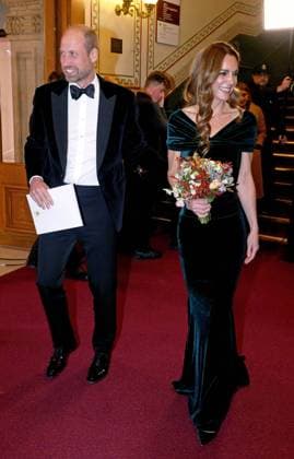 Prince and Princess of Wales attend Royal Variety Performance at Royal Albert Hall in London, UK, 19 November 2025 London, UK, 19 November 2025: The Prince and Princess of Wales attend the Royal Variety Performance at the Royal Albert Hall in London. The Royal Variety Performance takes place every year, either in London or in a theatre around the United Kingdom. The Royal Variety Charity assists those who ve worked professionally in the entertainment industry and in 2024 the Charity set up a dedicated team to assist those in entertainment who are in need of help and support because of mental health issues. The evening will be hosted by Jason Manford and will include a number of performances across theatre, comedy and music with an exclusiv  Copyright: xJonathanxBuckmasterx xAvalonx 1053406403