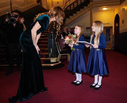 Prince and Princess of Wales attend Royal Variety Performance at Royal Albert Hall in London, UK, 19 November 2025 London, UK, 19 November 2025: The Prince and Princess of Wales attend the Royal Variety Performance at the Royal Albert Hall in London. The Royal Variety Performance takes place every year, either in London or in a theatre around the United Kingdom. The Royal Variety Charity assists those who ve worked professionally in the entertainment industry and in 2024 the Charity set up a dedicated team to assist those in entertainment who are in need of help and support because of mental health issues. The evening will be hosted by Jason Manford and will include a number of performances across theatre, comedy and music with an exclusiv  Copyright: xJonathanxBuckmasterx xAvalonx 1053406442