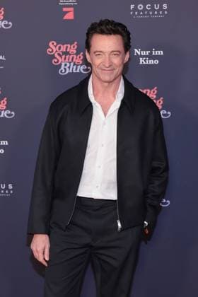 19 11 2025, Hugh Jackman at the premiere of Song Sung Blue, Zoo Palast, Berlin, Berlin