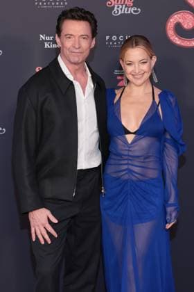 19 11 2025, Hugh Jackman and Kate Hudson at the premiere of Song Sung Blue, Zoo Palast, Berlin, Berlin