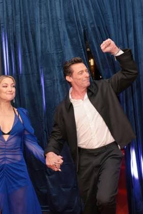 19 11 2025, Kate Hudson and Hugh Jackman at the premiere of Song Sung Blue, Zoo Palast, Berlin, Berlin