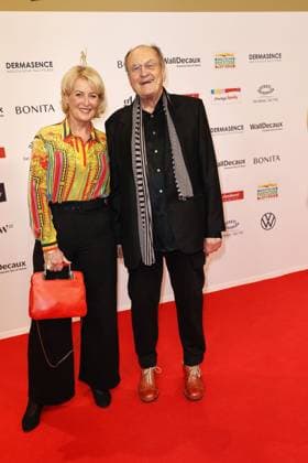 Dietrich Mattausch und seine Ehefrau Annette Mattausch bei der Verleihung Goldene Bild der Frau am 19.11.2025 im Stage Theater in Hamburg Goldene Bild der Frau Verleihung 2025 in Hamburg 