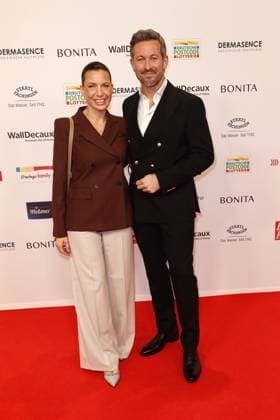 Jan und Julia Hartmann bei der Verleihung Goldene Bild der Frau am 19.11.2025 im Stage Theater in Hamburg Goldene Bild der Frau Verleihung 2025 in Hamburg 