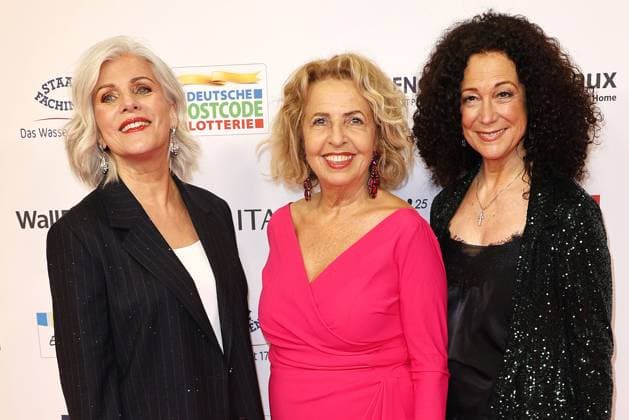 Birgit Schrowange, Michaela May and Barbara Wussow at the Goldene Bild der Frau award ceremony on 19 11 2025 at the Stage Theater in Hamburg Goldene Bild der Frau award ceremony 2025 in Hamburg