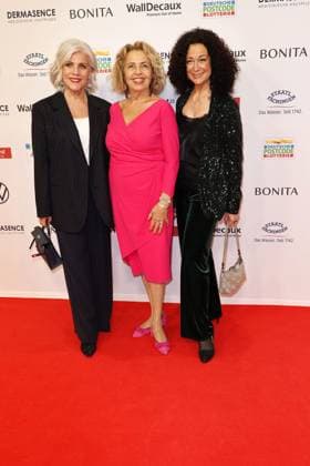 Birgit Schrowange, Michaela May and Barbara Wussow at the Goldene Bild der Frau award ceremony on 19 11 2025 at the Stage Theater in Hamburg Goldene Bild der Frau award ceremony 2025 in Hamburg