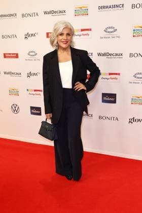 Birgit Schrowange at the Goldene Bild der Frau award ceremony on 19 11 2025 at the Stage Theater in Hamburg Goldene Bild der Frau award ceremony 2025 in Hamburg